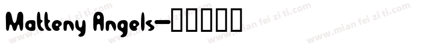Matteny Angels字体转换